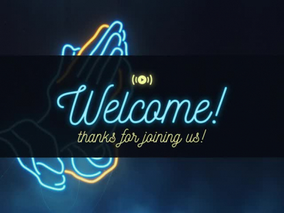 NEON PRAYER WELCOME STREAM