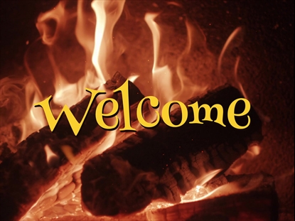 NOSTALGIC FIREPLACE WELCOME