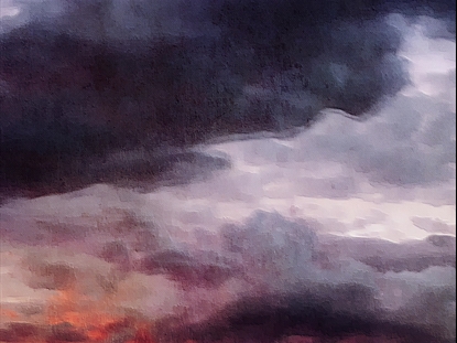 PAINTED NATURE SUNSET