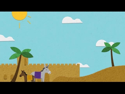 PALM SUNDAY FLANNELGRAPH ANIMALS