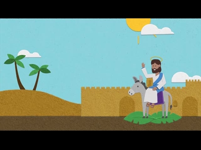 PALM SUNDAY FLANNELGRAPH JESUS