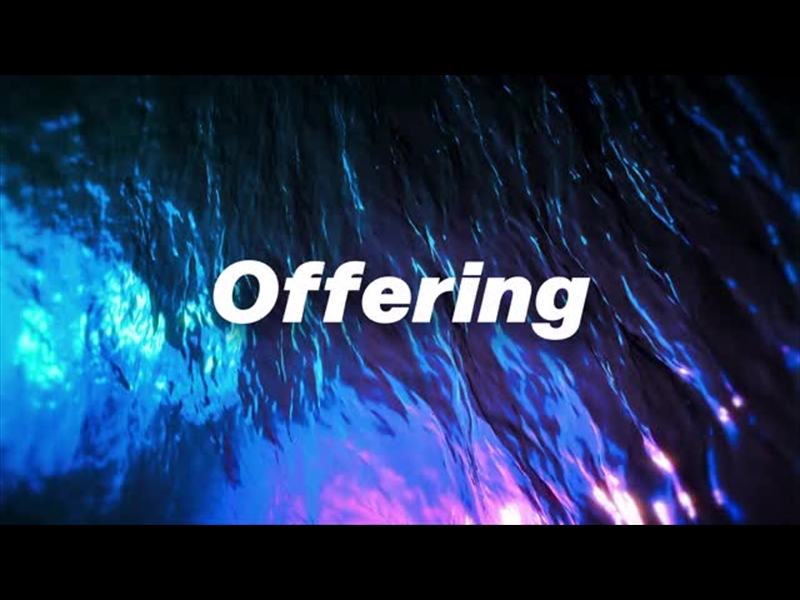Wave Offering Jesus Reflective Water Offering | Shift Worship | Playback Media Store