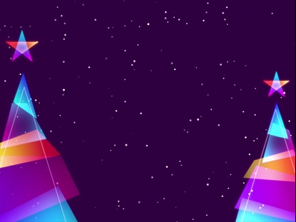 RETRO CHRISTMAS PURPLE