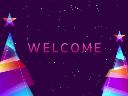 RETRO CHRISTMAS WELCOME