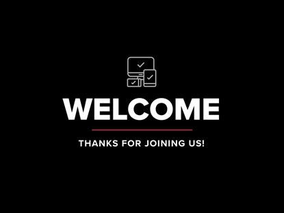 SIMPLE STREAMING WELCOME