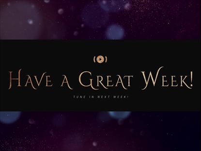 SPARKLY CHRISTMAS EXIT STREAM