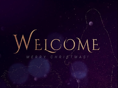 SPARKLY CHRISTMAS WELCOME