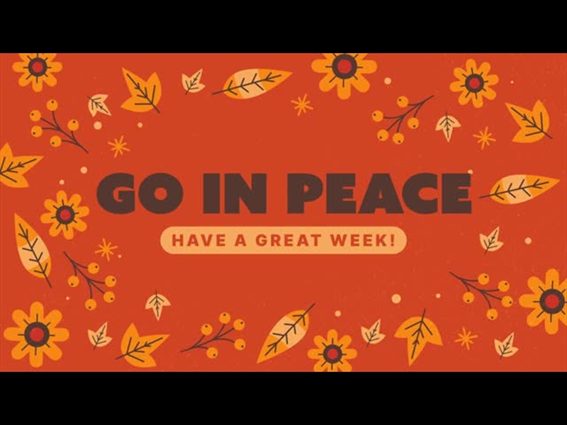 THANKSGIVING LEAVES EXIT