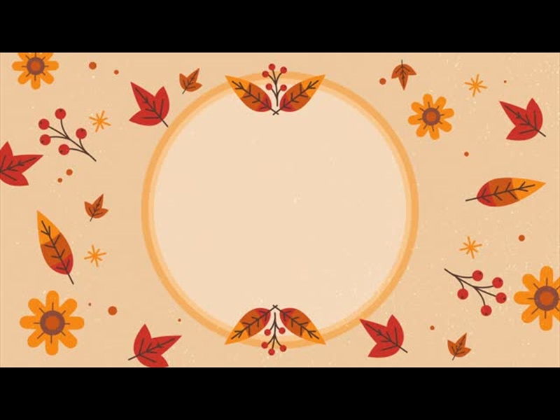 THANKSGIVING LEAVES ONE