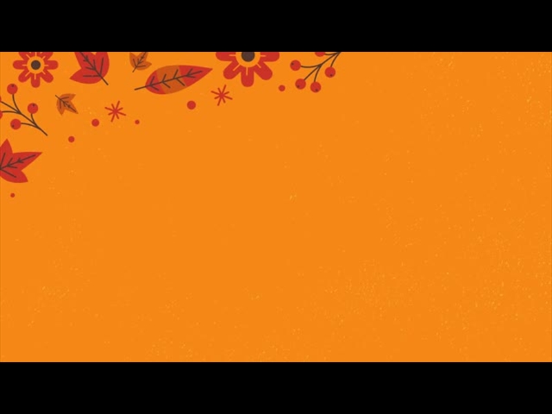 THANKSGIVING LEAVES YELLOW