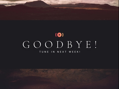 THANKSGIVING VISTAS EXIT STREAM