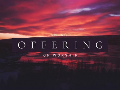 THANKSGIVING VISTAS OFFERING