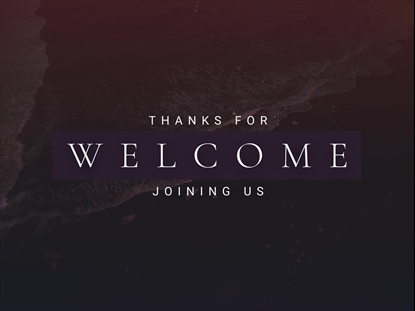 THANKSGIVING VISTAS WELCOME