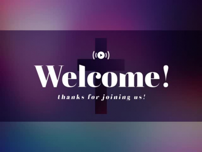 VIBRANT CROSSES WELCOME STREAM