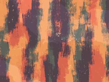 VIBRANT STROKES ORANGE