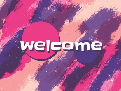 VIBRANT STROKES WELCOME