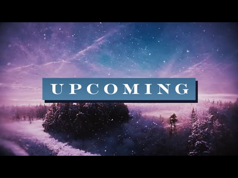 WINTER JOURNEY UPCOMING