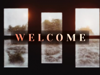 WINTER WINDOWS WELCOME