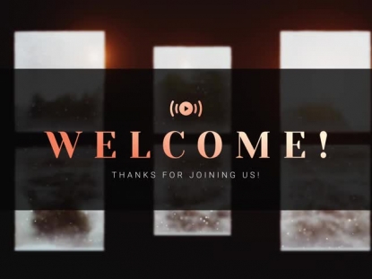 WINTER WINDOWS WELCOME STREAM