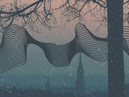 CHRISTMAS RIBBON STEEPLE