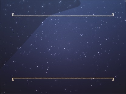 CHRISTMAS NIGHT STARS SNOW