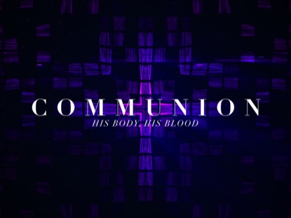 CROSS GLASS COMMUNION