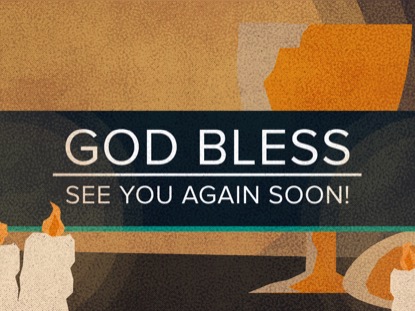 HOLY WEEK THURSDAY EXIT