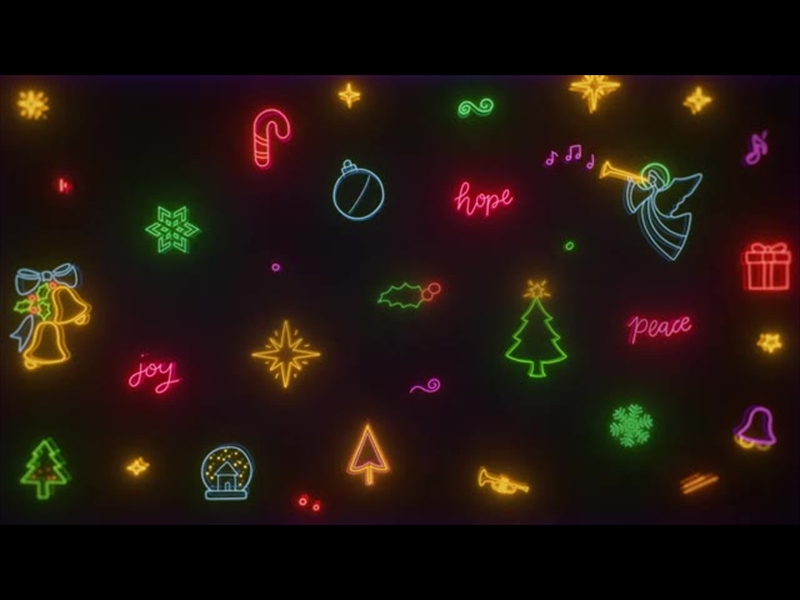 NEON CHRISTMAS: MOTION 01