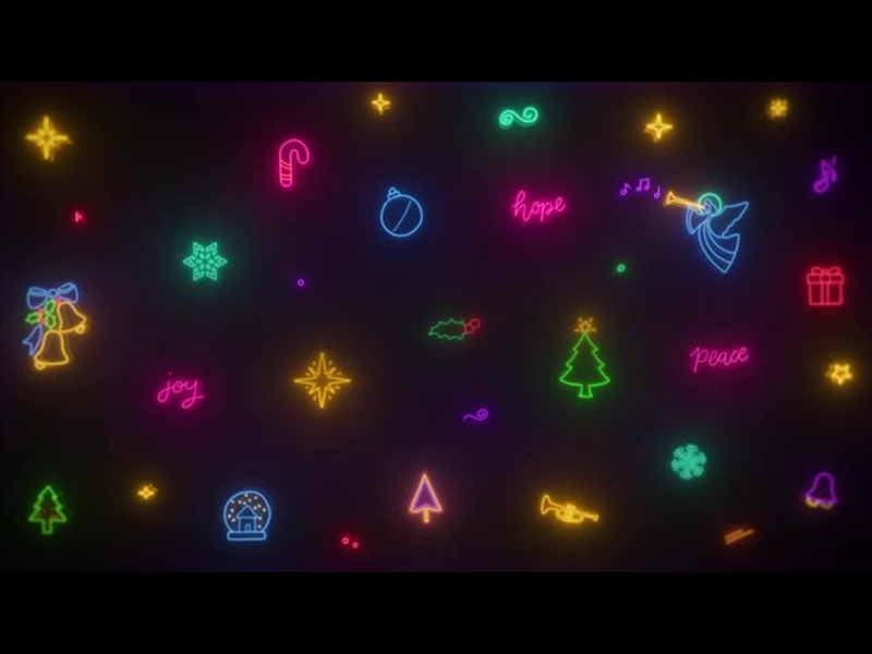 NEON CHRISTMAS: MOTION 05