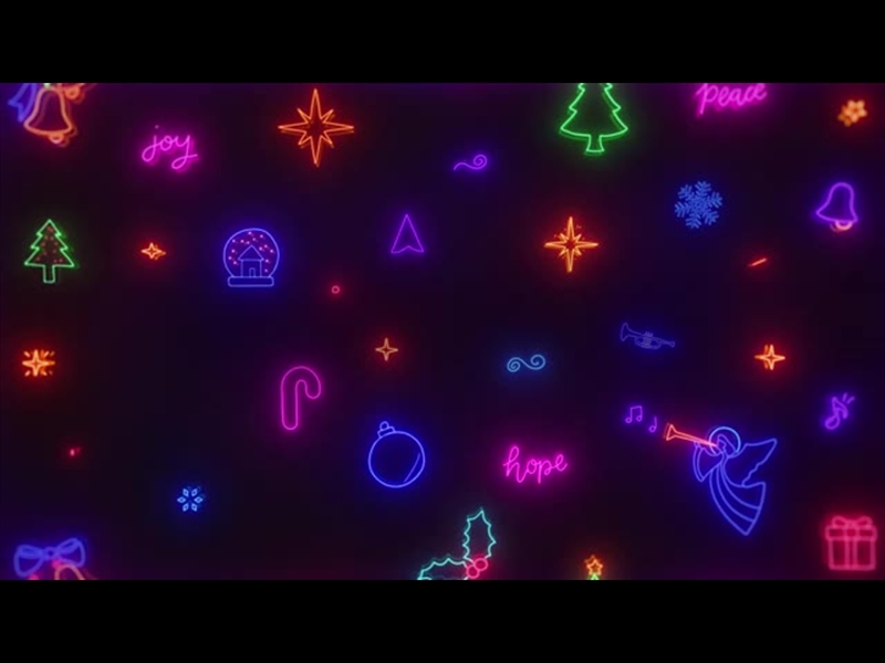 NEON CHRISTMAS: MOTION 07