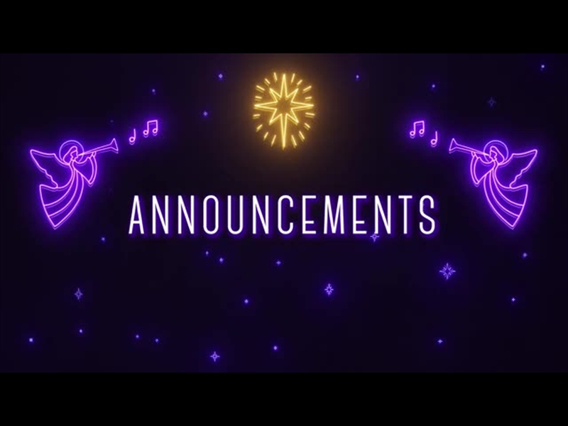 NEON STARS: ANNOUNCEMENTS