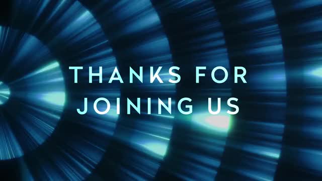 RADIANT THANKS FOR JOINING US