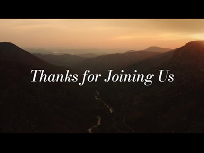 VALLEY RIVER - THANKS FOR JOINING US