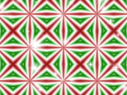 CHRISTMAS KALEIDASCOPE RED-GREEN 1