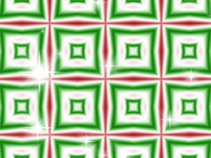 CHRISTMAS KALEIDASCOPE RED-GREEN 2