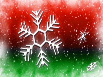 LET IT SNOW RED GREEN