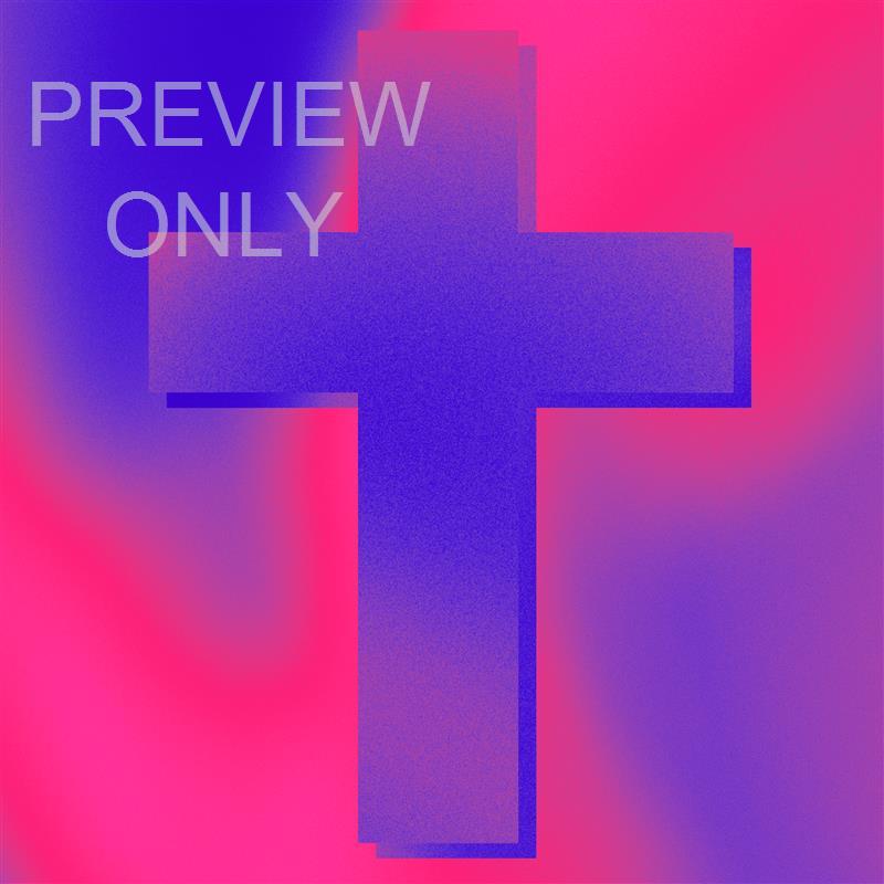 COLOR CROSS GALATIANS 6:14 BLANK