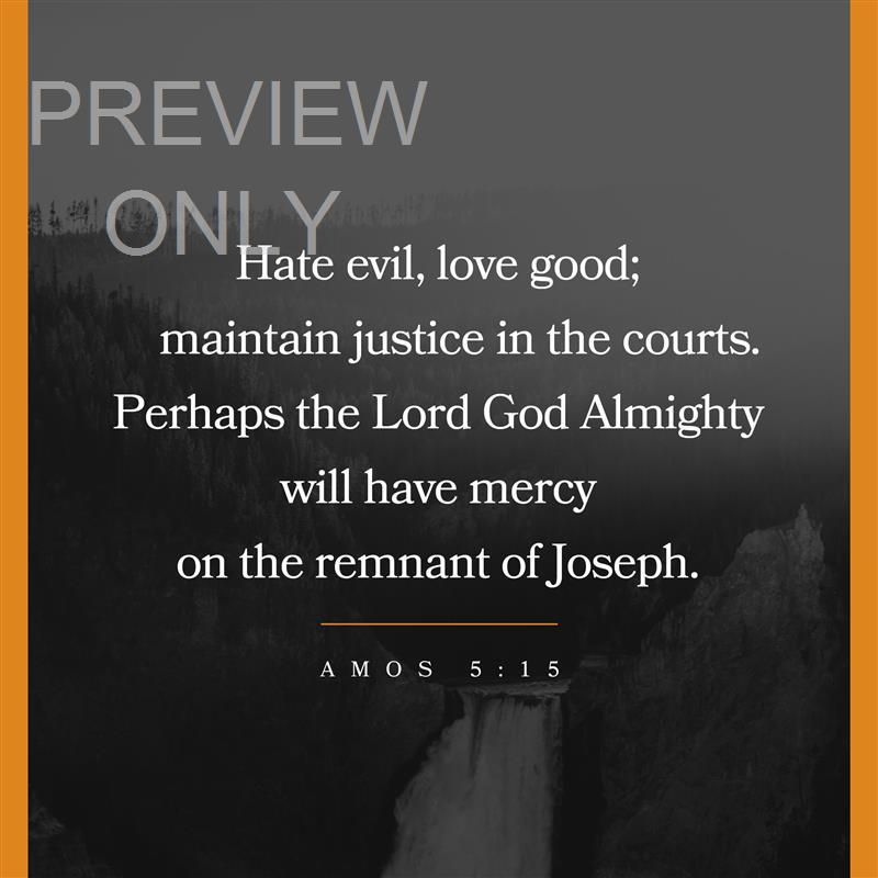 MOOD FALLS AMOS 5:15