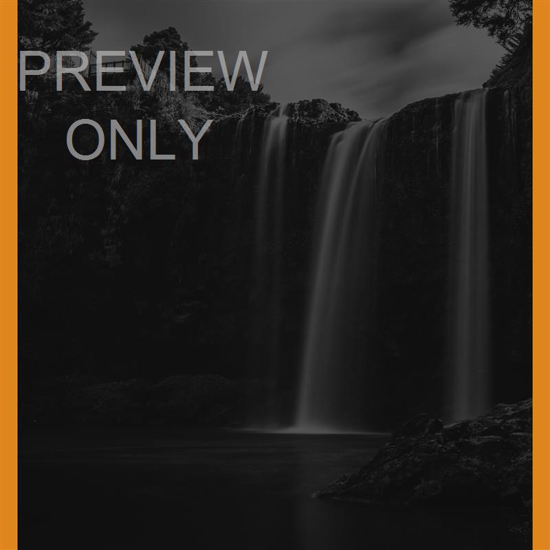 MOOD FALLS AMOS 5:24 BLANK