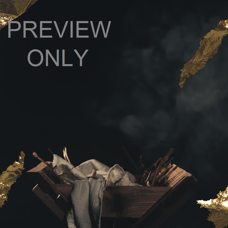 NATIVITY MANGER TITLE BLANK