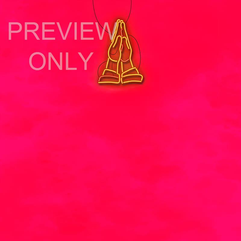 NEON PRAYER JAMES 5:16 BLANK