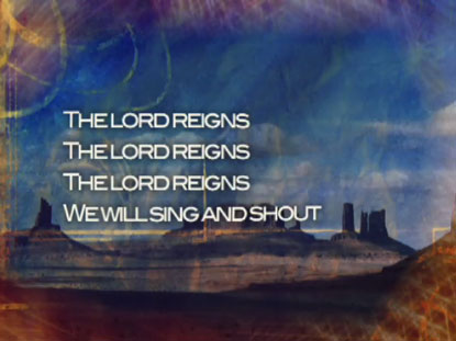 THE LORD REIGNS: IWORSHIP FLEXX