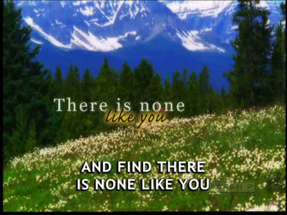 THERE IS NONE