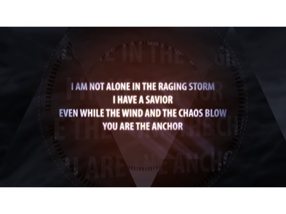YOU ARE THE ANCHOR