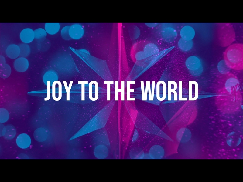 Joy To The World Video Worship Song Track with Lyrics Playback Media
