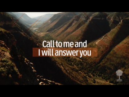 Call To Me (Jeremiah 33:3) | Seeds Family Worship | Song Tracks |  Worshiphouse Kids