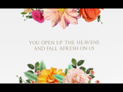 Fall Afresh Video Worship Song Track with Lyrics | Kari Jobe | Youth Worker