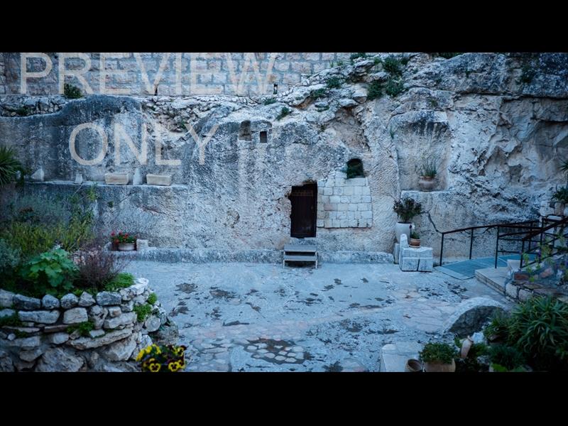 ISRAEL GARDEN TOMB EASTER
