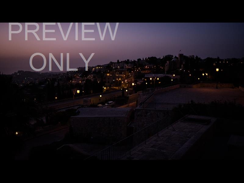 JERUSALEM ISRAEL NIGHT