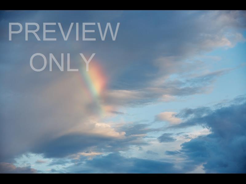 THE PROMISE RAINBOW CLOUDS